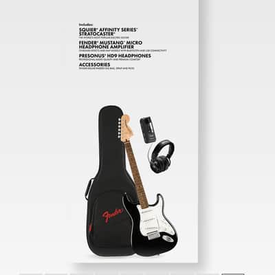 Fender Squire Affinity Series® Stratocaster® Mustang™ Micro Pack image 1