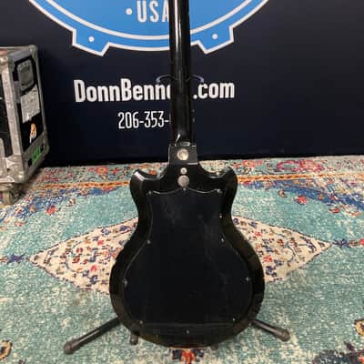 Supro Tom Hamilton's Aerosmith, Pocket Bass (#87) - Black image 19