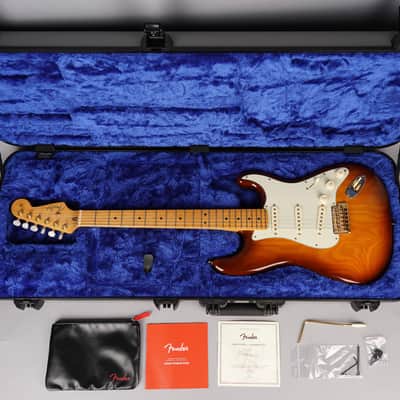 Fender American 75th Anniversary Stratocaster - 2021 - Bourbon Burst w/OHSC image 17