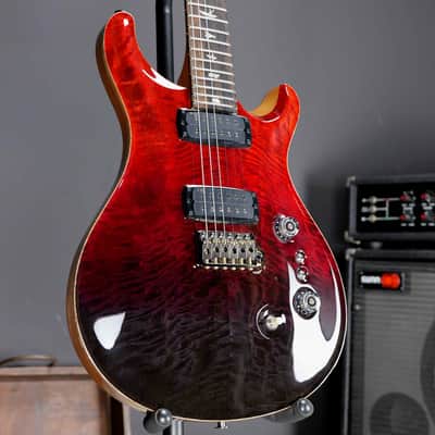PRS Custom 24-08 Mango Top Limited Edition Fire Red Gray/Black Fade image 3