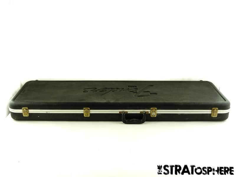 USED 90s Fender Molded Precision P Jazz J Bass HARDSHELL CASE Guitar Parts image 1
