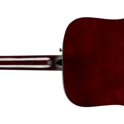 Fender FA-115 Dreadnought Pack, Natural, Walnut Fingerboard w/ Gig Bag, Picks, Strap, and Strings image 8