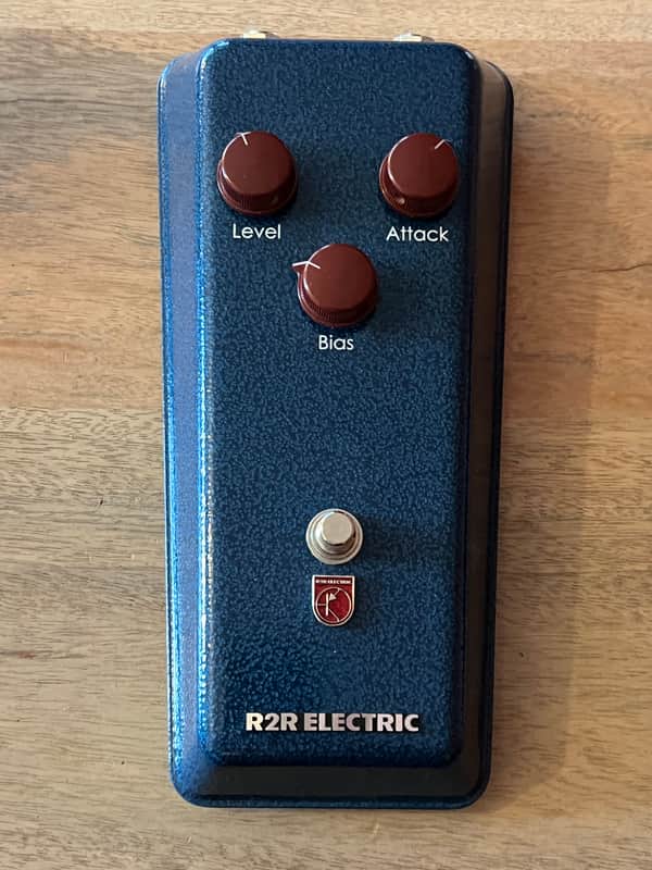 R2R Electric Supa MK2 Fuzz 2021 - Hammered Blue image 1