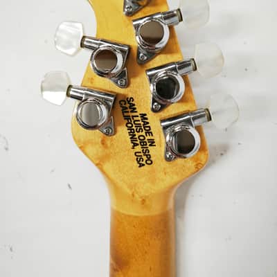 MUSIC MAN Axis Super Sport HH Trans Gold Electric Guitar, a6601 image 15