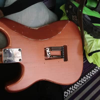 Gabe partscaster Stratocaster 2010 - Copper gold heavy relic image 15