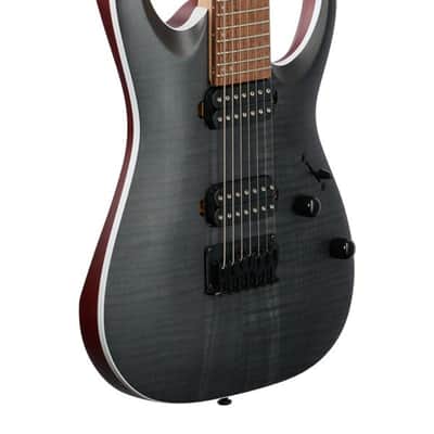 Ibanez RGA742FM Electric Guitar Trans Gray Flat image 9
