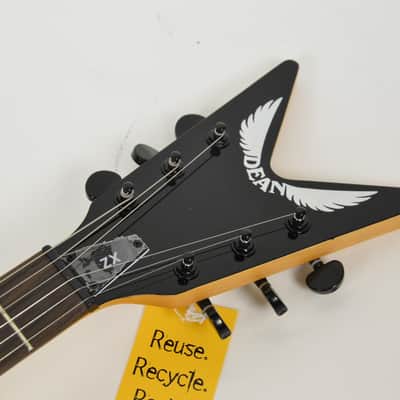 Dean ZX Classic Black Electric Guitar s66631 | Reverb