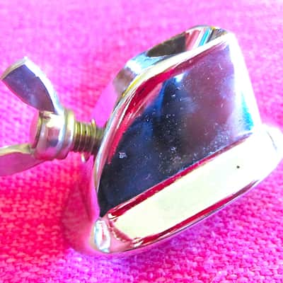 Slingerland Bass Drum Spur Leg Mount Bracket, Thin Spur (Left Side) - Vintage (USED) image 2