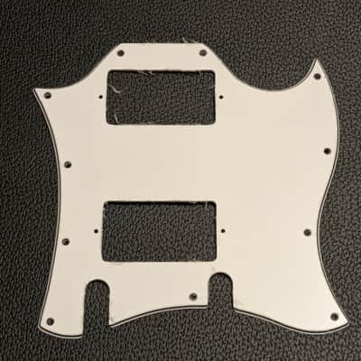 FAV Guitars Gibson SG replacement pickguard with special cutouts for bridge post image 1