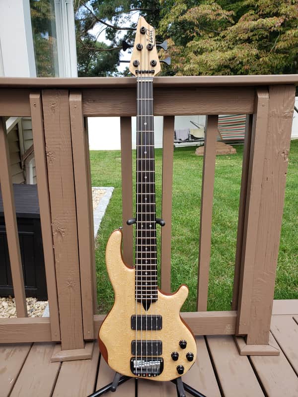 Wal Mk3 5 String 2016 Birdseye Maple image 1