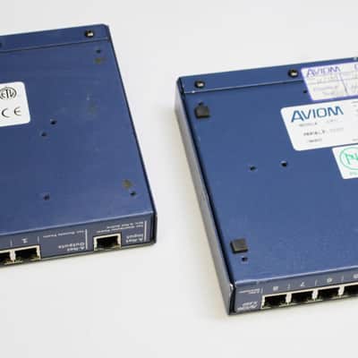 Aviom Lot of Personal Mixers & Net/Power Distributors - A-16II / A-16CS / A-16D / A-16R image 8
