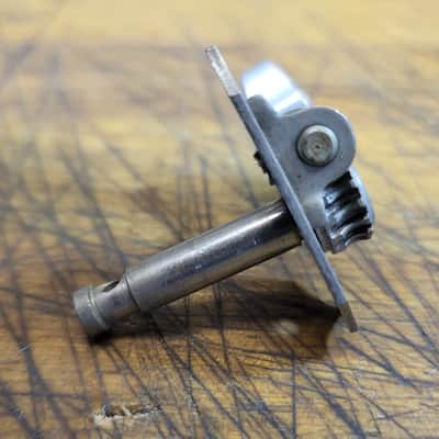 Vintage RARE 1964 Van Ghent Gretsch Tennessean 3x3 Individual Bass Side Guitar Tuner Luthier Parts image 5