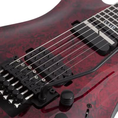 Schecter C-7 FR S Apocalypse Red Reign Electric Guitar, Red Reign image 7