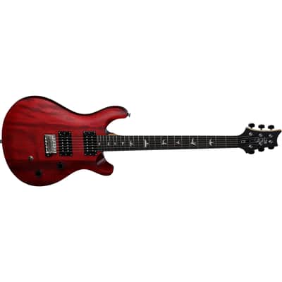 Paul Reed Smith SE CE 24 Standard Satin Guitar w/ PRS Gig Bag - Vintage Cherry image 4