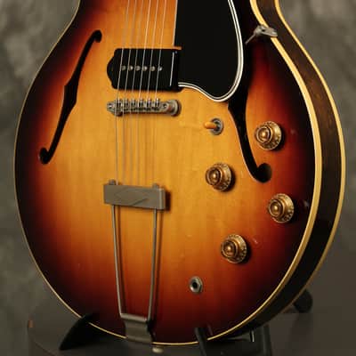 1960 Gibson ES-330 TD Sunburst CLEAN w/original Brown hardshell case image 5