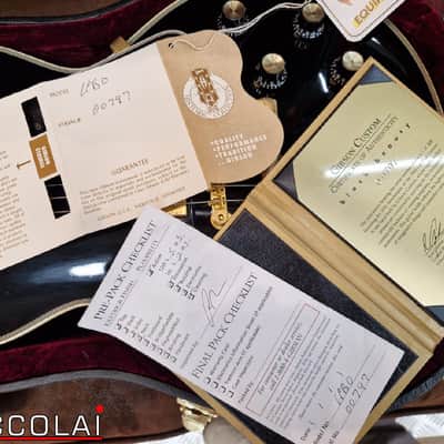 Gibson Les Paul Custom Limited 50th 1960 Reissue 2010 Black Beauty 1 of 200 image 21