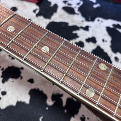 Teisco Single Pickup Guitar 1960's -Bobkat - Sunburst - Metal Pickguard image 7