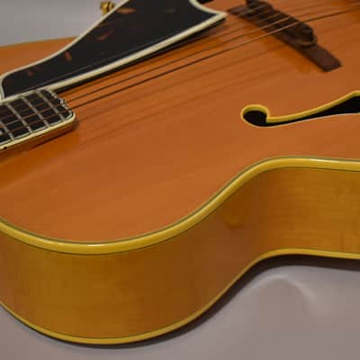 1962 Gibson L-5CN Cutaway Archtop Acoustic Guitar Natural Finish w/OHSC image 9