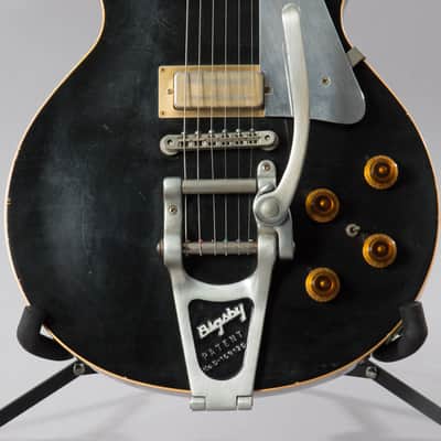 2005 Gibson Custom Shop Les Paul "Neil Young" Tom Murphy Aged "Old Black" image 6