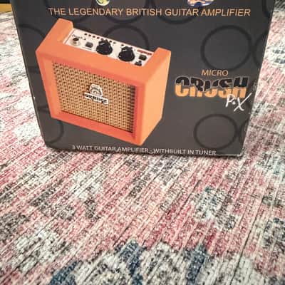 Orange CR3 Micro Crush Pix 3w Guitar Combo 2009 - 2017 - Orange image 4