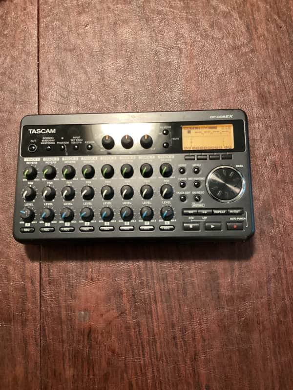 TASCAM DP-008EX 8-track Digital Portastudio 2013 - Present - Black image 1