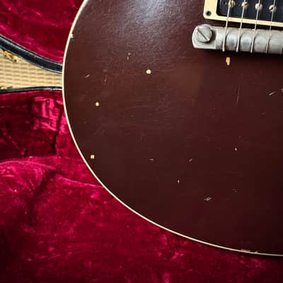 2009 Gibson 54 Jeff Beck Oxblood Tom Murphy Aged & Signed #35 image 6