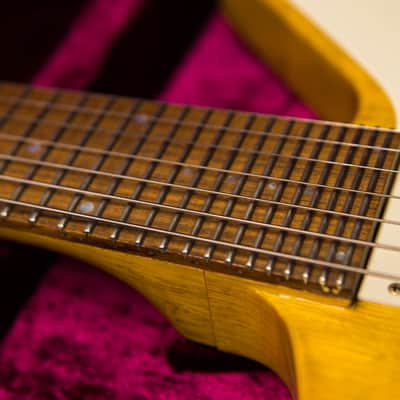 Roger Giffin built 1994 Gibson Custom Shop Korina Explorer 7 string 36 fret image 9