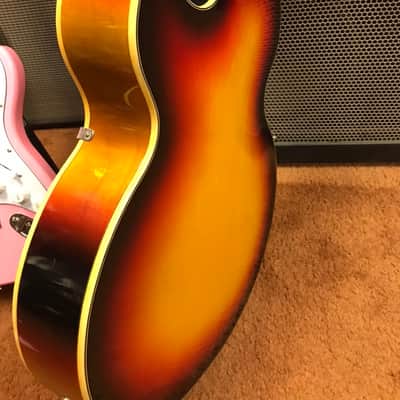 Univox Pro Hollowbody 1979 Sunburst image 6