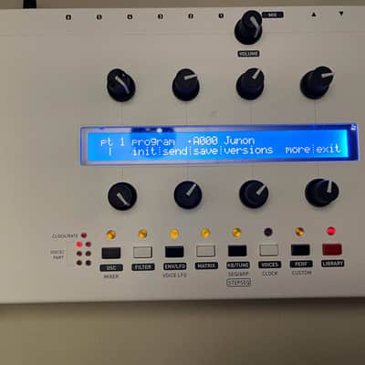 Tubeohm Tubika 6-Voice Analog Synthesizer - Mutable Ambika Replica image 2