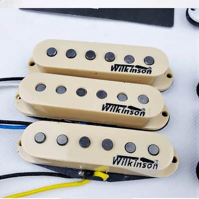 Wilkinson Premium 60's WVS Alnico V Single Coil Guitar Pickups Set for Stratocaster image 3