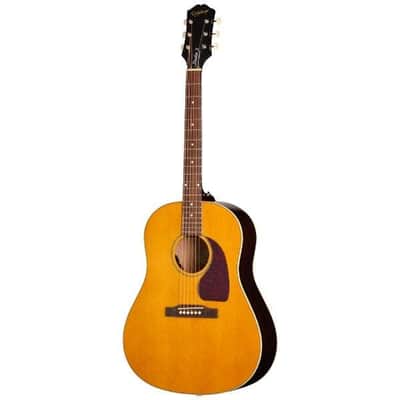 Epiphone J-45 Studio Acoustic-Electric Guitar Antique Natural image 3