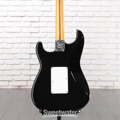 Fender Limited Edition 50th Anniversary Dave Murray Stratocaster Electric Guitar - Black (StratDM50Bkd1) image 2