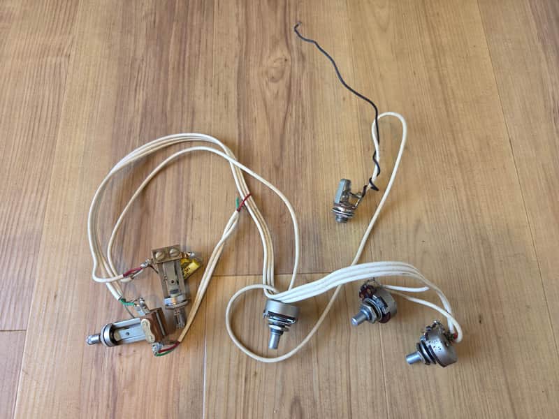 Vintage 1963 Gretsch 6118 Double Anniversary Wiring Harness w/ CTS Pots, Switchcraft Switches! image 1
