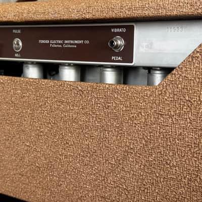 Early 1960 Fender Concert 5G12 Brownface MINT MUSEUM Quality! image 9
