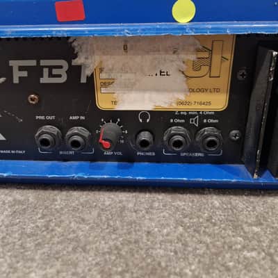 FBT Renegade Powered Mixer 160r 5 Channels Powered Mixer - 5 Channels, Compact Design - Good image 11