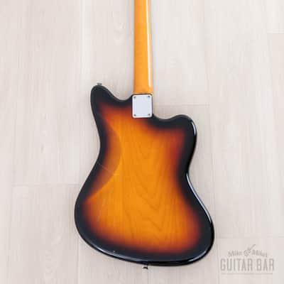 1995 Fender Jazzmaster Left-Handed ‘62 Vintage Reissue JM66-92L Sunburst, Japan MIJ image 3