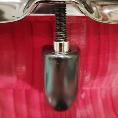 SSS Solid Shell Shop Custom Snare Drum 2026 - Red image 17