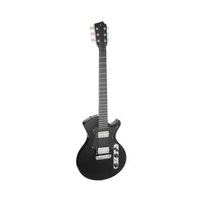 Stagg SVY SPCL BK Silveray Series Special Model Solid Mahogany Body 6-String Electric Guitar image 1
