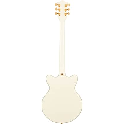 GRETSCH G2655TG Streamliner Center Block Jr. Double-Cut with Bigsby LTD, Laurel Fingerboard, Vintage White image 2