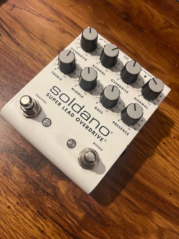 Soldano SLO Plus Pedal 2024 - Present - White