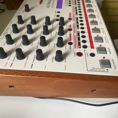 JoMox Alpha Base Analog Drum Synthesizer - Present - White / Natural image 2