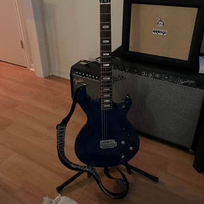 Line 6 Variax 700 Blue Solid Body 2001 - Blue image 3