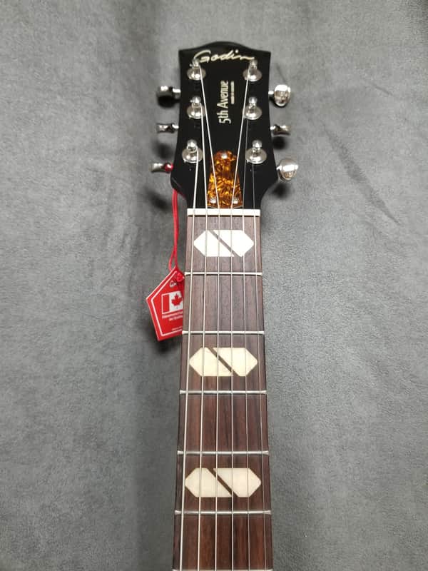 Godin 5th Avenue Kingpin II DLX Copper Burst HG | Reverb