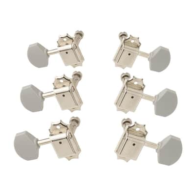 PRS Silver Sky Phase III Locking Tuners Set of Six Nickel image 1
