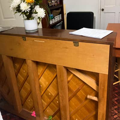 Yamaha upright piano model P22 image 3