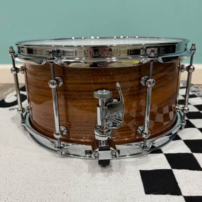 Dunnett Classic Stereoply 8 lug Acacia 7x14" Snare Drum image 2