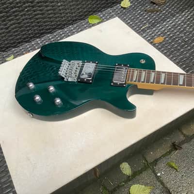 Hyundai Les Paul with Tremolo futuristic model Vintage 80’s floyd rose style Korea ? japan? image 5