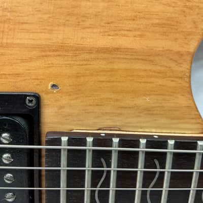 Ibanez S470 Saber Electric Guitar 2005 - Natural - Made in Korea image 10
