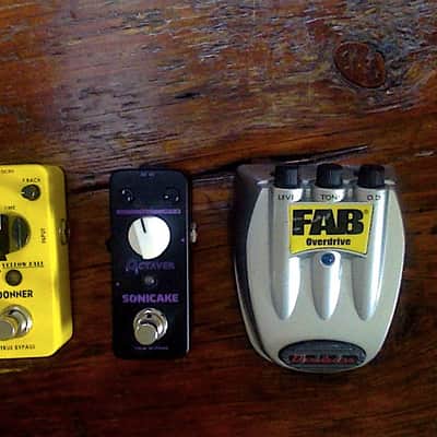 Guitar Pedal Combo - Overdrive + Delay + Octave image 3
