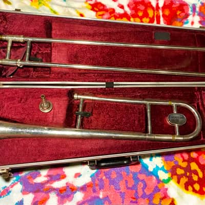 Besson London 600 Tenor Trombone w/ Benge 6½AL + Case image 1